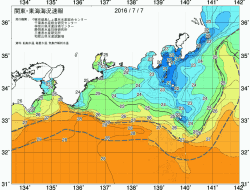 関東・東海海況速報/広域(2016/07/07)