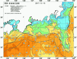 関東・東海海況速報/広域(2017/05/15)