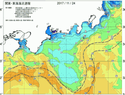 関東・東海海況速報/広域(2017/11/24)