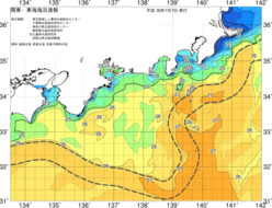 関東・東海海況速報/広域(2018/07/07)