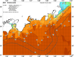 関東・東海海況速報/広域(2018/07/27)