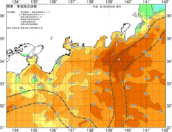 関東・東海海況速報/広域(2018/08/24)