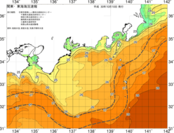 関東・東海海況速報/広域(2018/10/10)