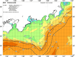 関東・東海海況速報/広域(2018/11/11)