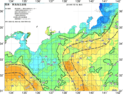 関東・東海海況速報/広域(2019/07/07)