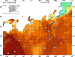 関東・東海海況速報/広域(2019/08/04)