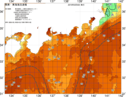 関東・東海海況速報/広域(2019/08/08)