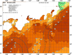 関東・東海海況速報/広域(2019/08/14)