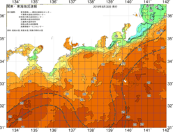 関東・東海海況速報/広域(2019/08/30)