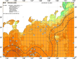 関東・東海海況速報/広域(2019/09/11)