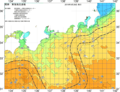 関東・東海海況速報/広域(2019/09/28)