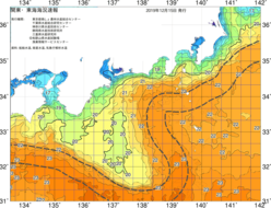 関東・東海海況速報/広域(2019/12/15)