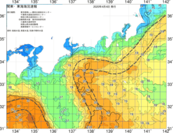 関東・東海海況速報/広域(2020/04/04)