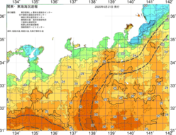 関東・東海海況速報/広域(2020/06/21)