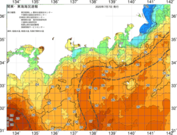 関東・東海海況速報/広域(2020/07/07)