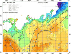 関東・東海海況速報/広域(2020/07/20)