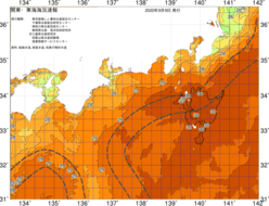 関東・東海海況速報/広域(2020/09/09)