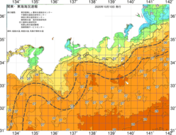 関東・東海海況速報/広域(2020/10/10)