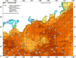 関東・東海海況速報/広域(2021/01/01)