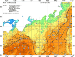 関東・東海海況速報/広域(2021/04/04)