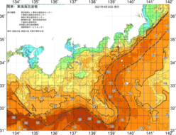 関東・東海海況速報/広域(2021/04/25)