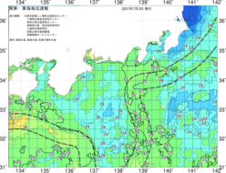 関東・東海海況速報/広域(2021/07/03)