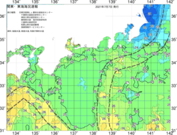 関東・東海海況速報/広域(2021/07/07)
