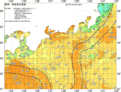 関東・東海海況速報/広域(2021/07/20)