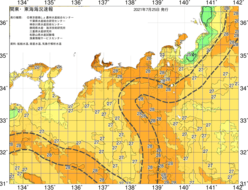 関東・東海海況速報/広域(2021/07/25)