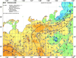 関東・東海海況速報/広域(2022/07/19)