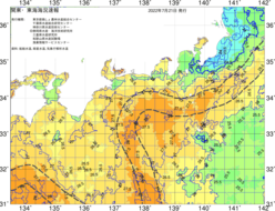 関東・東海海況速報/広域(2022/07/21)