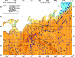 関東・東海海況速報/広域(2022/09/09)