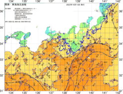 関東・東海海況速報/広域(2022/10/13)