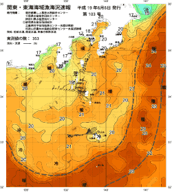 関東・東海海況速報/伊豆諸島海域(2007/06/06)