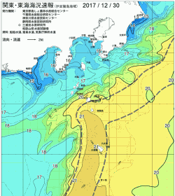 関東・東海海況速報/伊豆諸島海域(2017/12/30)