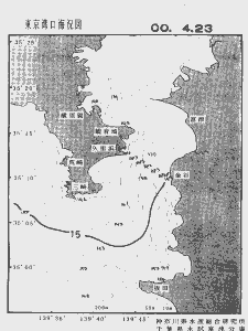 東京湾口海況図(2000/04/23)