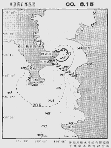 東京湾口海況図(2000/06/15)