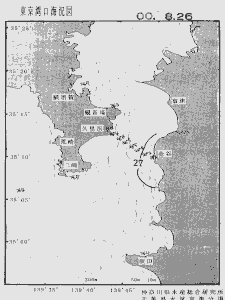 東京湾口海況図(2000/08/26)