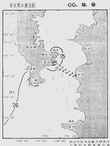 東京湾口海況図(2000/09/09)