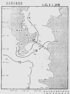 東京湾口海況図(2000/11/23)