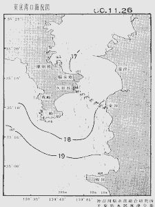 東京湾口海況図(2000/11/26)