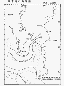 東京湾口海況図(2002/03/30)