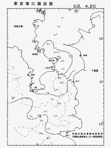 東京湾口海況図(2002/04/20)