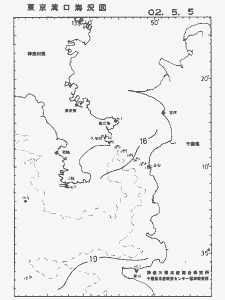 東京湾口海況図(2002/05/05)