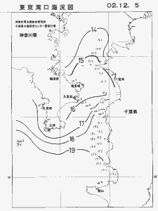 東京湾口海況図(2002/12/05)