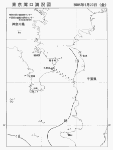 東京湾口海況図(2005/05/20)