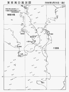 東京湾口海況図(2006/05/26)