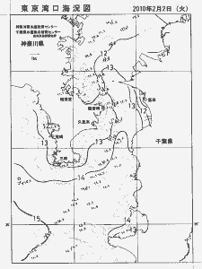 東京湾口海況図(2010/02/02)