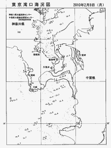 東京湾口海況図(2010/02/08)