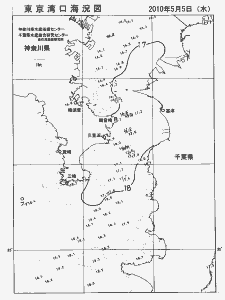 東京湾口海況図(2010/05/05)